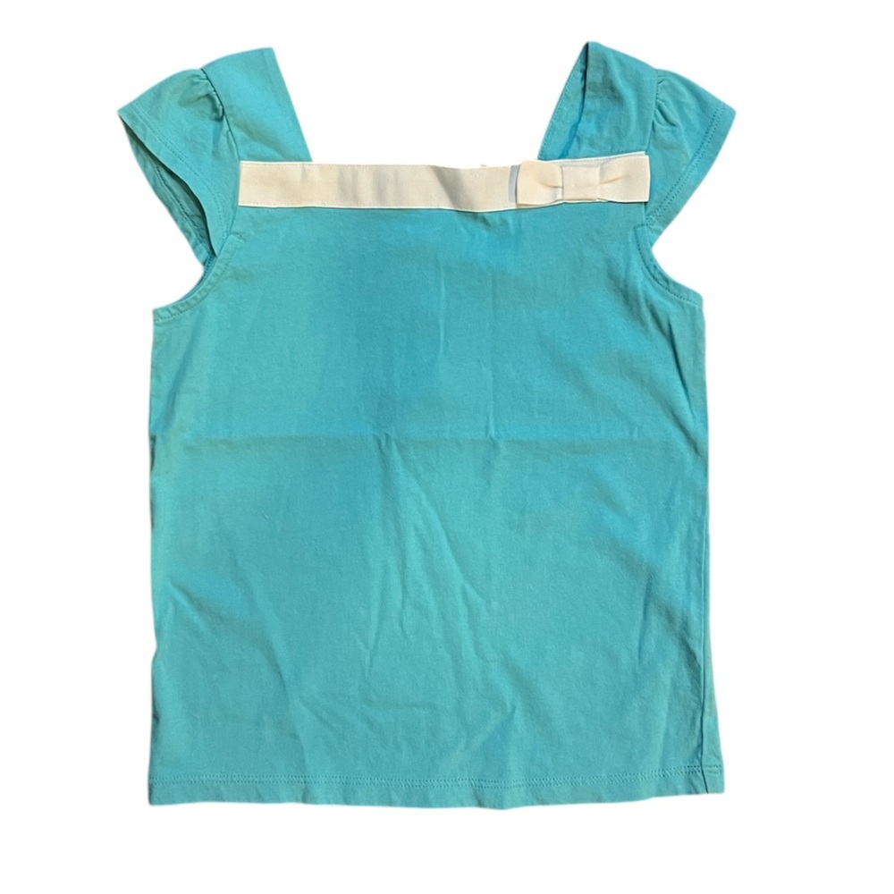 NWT Stylish Tiffany Blue Parisan-inspired blouse